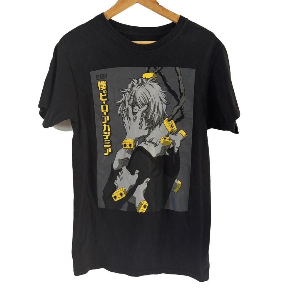 My Hero Academia Funimation Shigaraki Size Small Black Graphic T-Shirt